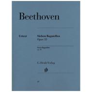 Beethoven, L. v.: 7 Bagatellen Op. 33 