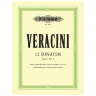 Veracini, F. M.: 12 Violinsonaten Band 1 
