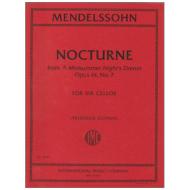 Mendelssohn Bartholdy, F.: Nocturne (for six cellos) 