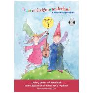 Apostolidis, K.: Buntes Geigenwunderland Band 3 (+CD) 