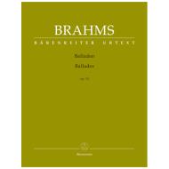 Brahms, J.: Balladen Op. 10 
