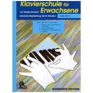 Schaum, J. W.:– Klavierschule für Erwachsene 3 & 4 
