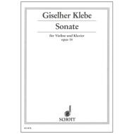 Klebe, G.: Violinsonate Op. 14 