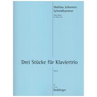 Schmidhammer, M.: Three Pieces (2014) 