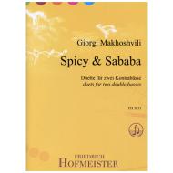 Makhoshvili, G.: Spicy & Sababa – Duette für zwei Kontrabässe 