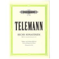 Telemann, G. Ph.: 6 Violinsonatinen 