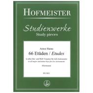 Slama, A.: 66 Etüden in allen Dur- und Molltonarten 