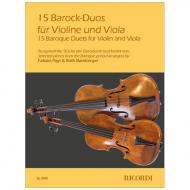15 Barock-Duos für Violine und Viola 