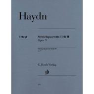 Haydn, J.: Streichquartette Heft 2: Op. 9/1-6 Urtext 