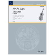 Marcello, B.: 6 Sonaten Band 2 Nr. 4-6 