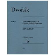 Dvořák, A.: Terzett Op. 74 C-Dur 