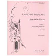 Sarasate, P. d.: Spanische Tänze Band 5 
