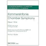 Schostakowitsch, D.: Kammersinfonie op. 110a 
