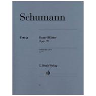 Schumann, R.: Bunte Blätter Op. 99 