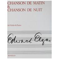 Elgar, E.: Chanson de nuit & Chanson de matin Op. 15 G-Dur 