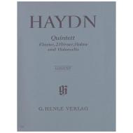 Haydn, J.: Klavierquintett Es-Dur Hob XIV: 1 Urtext 