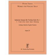 Taban, P.: Indische Sonate Nr. 1 Op. 25 