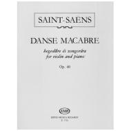 Saint-Saëns, C.: Danse Macabre Op. 40 