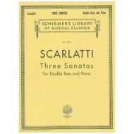 Scarlatti, A.: 3 Kontrabasssonaten 