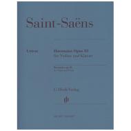 Saint-Saëns, C.: Havanaise Op. 83 