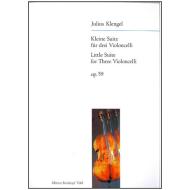 Klengel, J.: Kleine Suite für 3 Violoncelli, Op. 59 