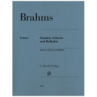 Brahms, J.: Sonaten, Scherzo und Balladen 