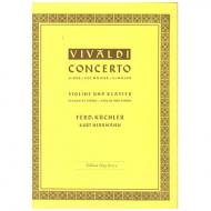 Vivaldi, A.: Violinkonzert Op. 3/3 RV 310 G-Dur 