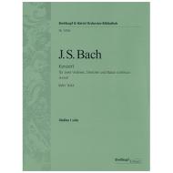 Bach, J. S.: Doppelkonzert BWV 1043 d-Moll – Violine 1 solo 