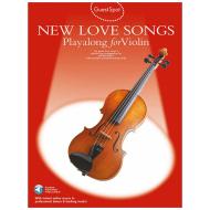 New Love Songs Playalong For Violin (+Online Audio) 
