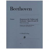 Beethoven, L. v.: 2 Romanzen Op. 40 und Op. 50 