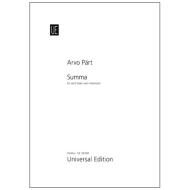 Pärt, A.: Summa 