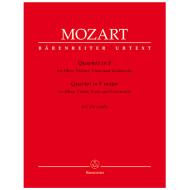 Mozart, W. A.: Quartett KV 370 (368b) F-Dur 