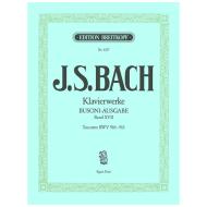 Bach, J. S.: Toccaten BWV 910-913 