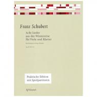 Schubert, F.: 8 Lieder aus 'Die Winterreise' 