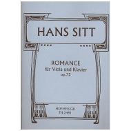 Sitt, H.: Romance Op. 72 