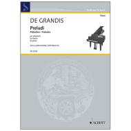 Grandis, R. d.: Preludi Heft 3 