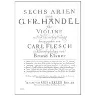 Händel, G. F.: 6 Arien Band 6 — Marsch 