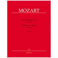 Mozart, W. A.: Konzert-Rondo KV 386 A-Dur 