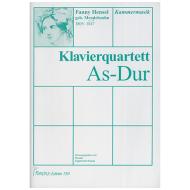 Hensel (Mendelssohn), F.: Klavierquartett As-Dur 