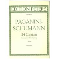 Paganini, N.: 24 Capricen Op. 1 Band 2 (Nr. 13-24) – Klavierbegleitung 