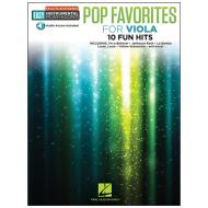 Pop Favorites for Viola (+Online Audio) 