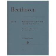 Beethoven, L. v.: Klaviersonate Nr. 17 d-Moll Op. 31,2 Sturmsonate 