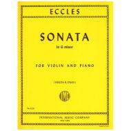 Eccles, H.: Violinsonate g-Moll 