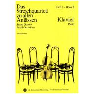 Das Streichquartett zu allen Anlässen Band 2 – Klavierbegleitung 