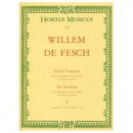 Fesch, W. d.: 6 Violinsonaten - Band 2 