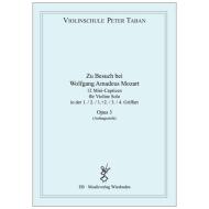 Taban, P.: 12 Mini-Capricen Op. 3 »Zu Besuch bei Wolfgang Amadeus Mozart« 