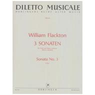 Flackton, W.: Violasonate 3 G-Dur 