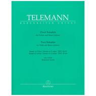 Telemann, G. Ph.: 2 Sonaten TWV 41: F4/TWV 41: A6 