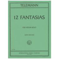 Telemann, G. Ph.: 12 Fantasien 