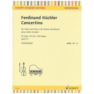 Küchler, F.: Concertino Op. 12 D-Dur 